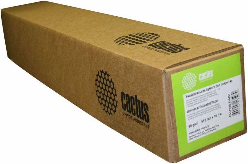 

Офисная бумага CACTUS ROLL 610X45M, ROLL 610X45M