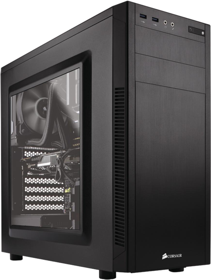 

Корпус для компьютера Corsair Carbide Series 100R Black [CC-9011075-WW], Carbide Series 100R