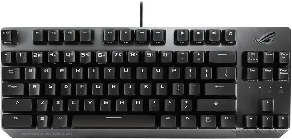 

Клавиатура ASUS ROG Strix Scope NX Red TKL Deluxe (90MP00N6-BKRA00)