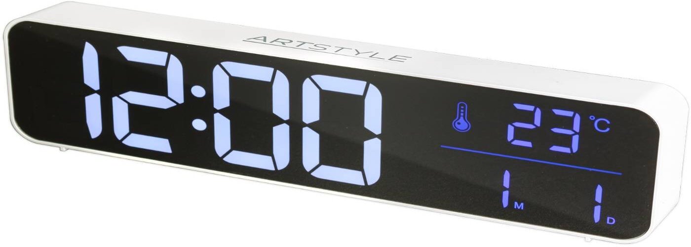 

Часы электронные ArtStyle CL-W81WBL белый