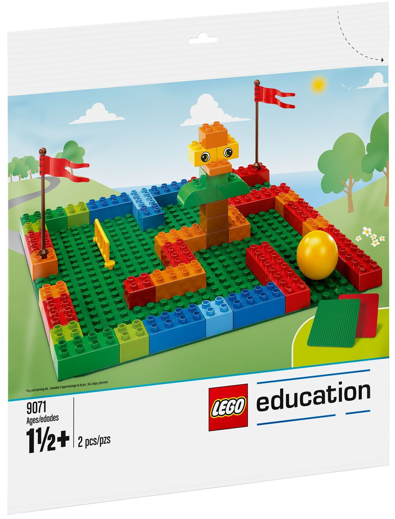 

Конструктор LEGO Education Большие строительные платы [9071], Конструктор LEGO Education Большие строительные платы 9071