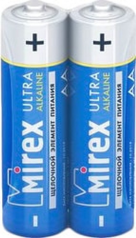 

Батарейка Mirex AA LR6 2шт [LR6-S2], Батарейка Mirex AA LR6 2шт LR6-S2