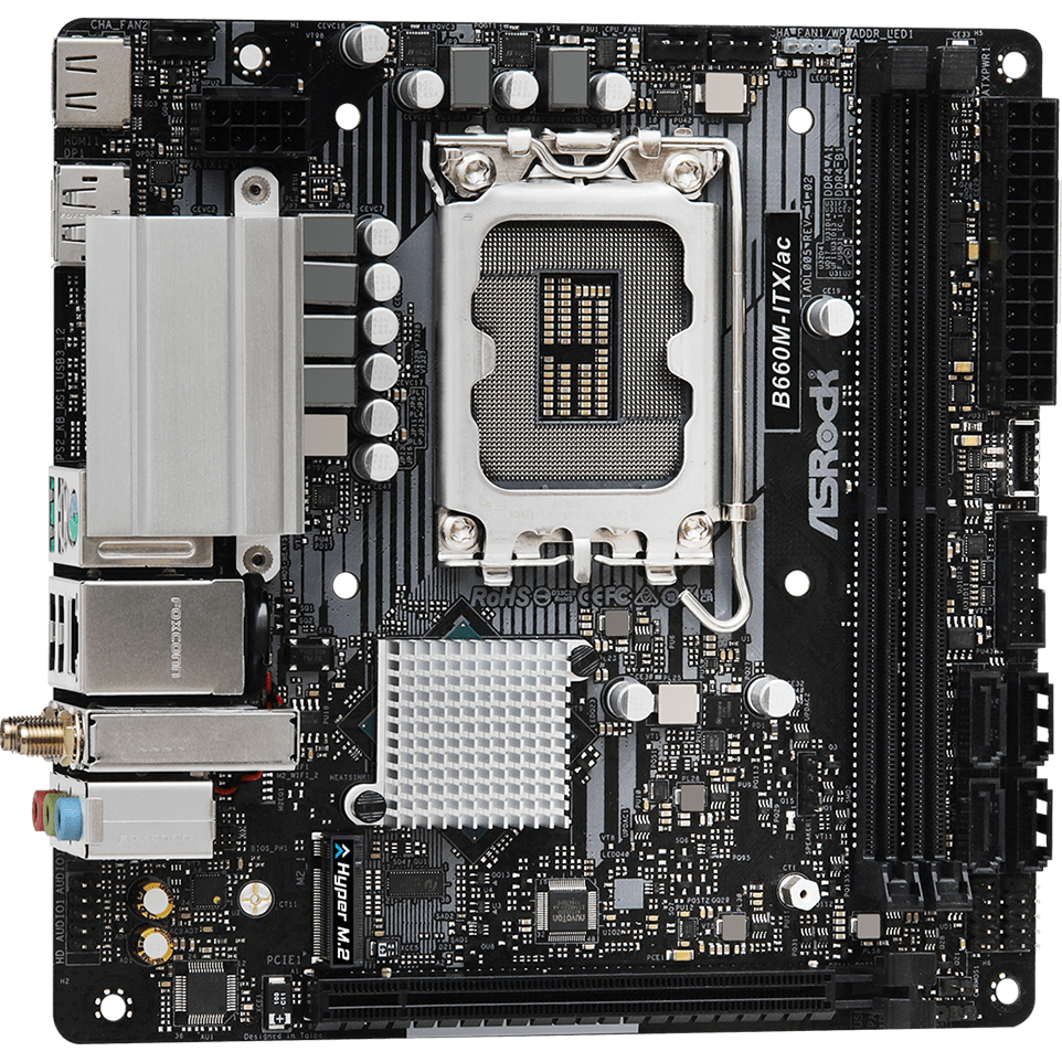 

Материнская плата ASRock B660M-ITX/AC