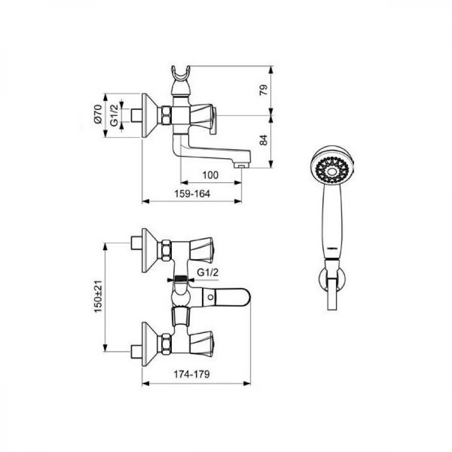 

Смеситель Vidima Life [BA361AA], Life