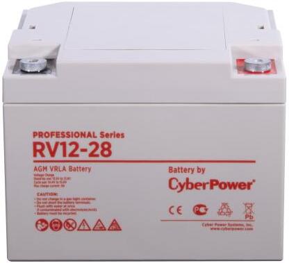 

Аккумулятор для ИБП CyberPower RV 12-28 / 12V 28 Ah