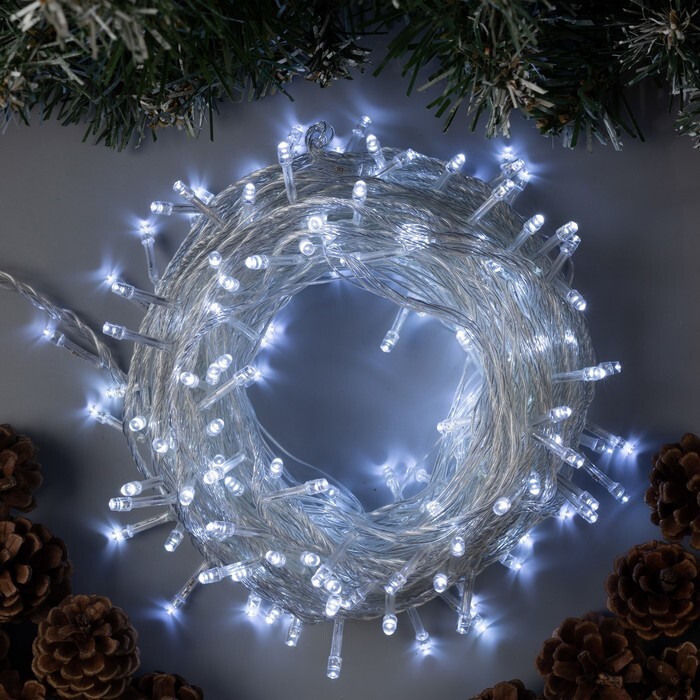 

Новогодняя гирлянда Luazon Нить 200 LED 20м белый [3556804], Новогодняя гирлянда Luazon Нить 200 LED 20м 3556804 белый