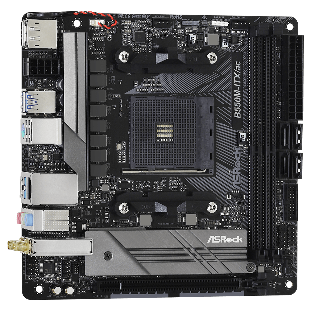 

Материнская плата ASRock B550M-ITX/AC, Материнская плата ASRock B550M-ITX/ac