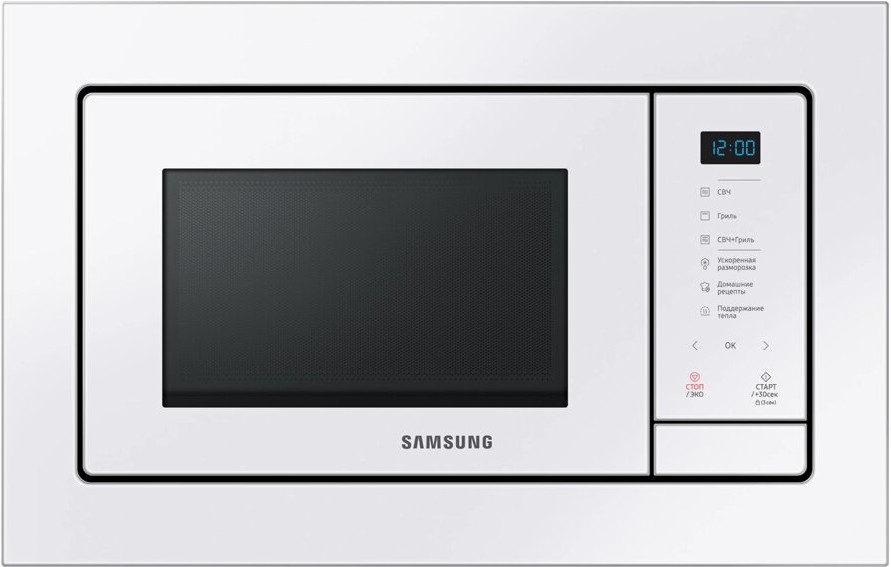 

Микроволновая печь Samsung Built-In 20L [MG20A7118AW/BW], Микроволновая печь Samsung MG20A7118AW/BW