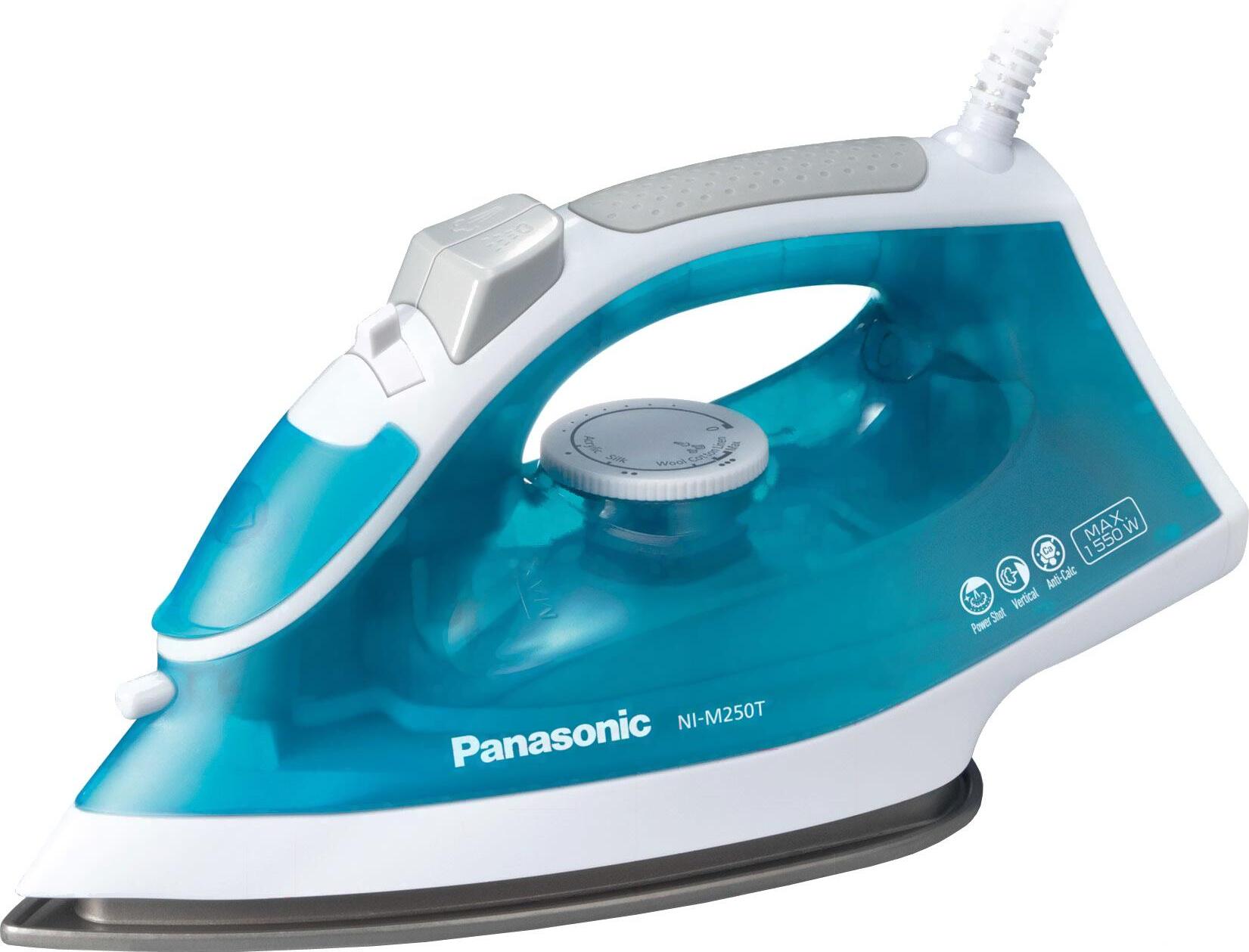 

Утюг Panasonic NI-M250TGTW, Утюг Panasonic NI-M250TGTW голубой/белый