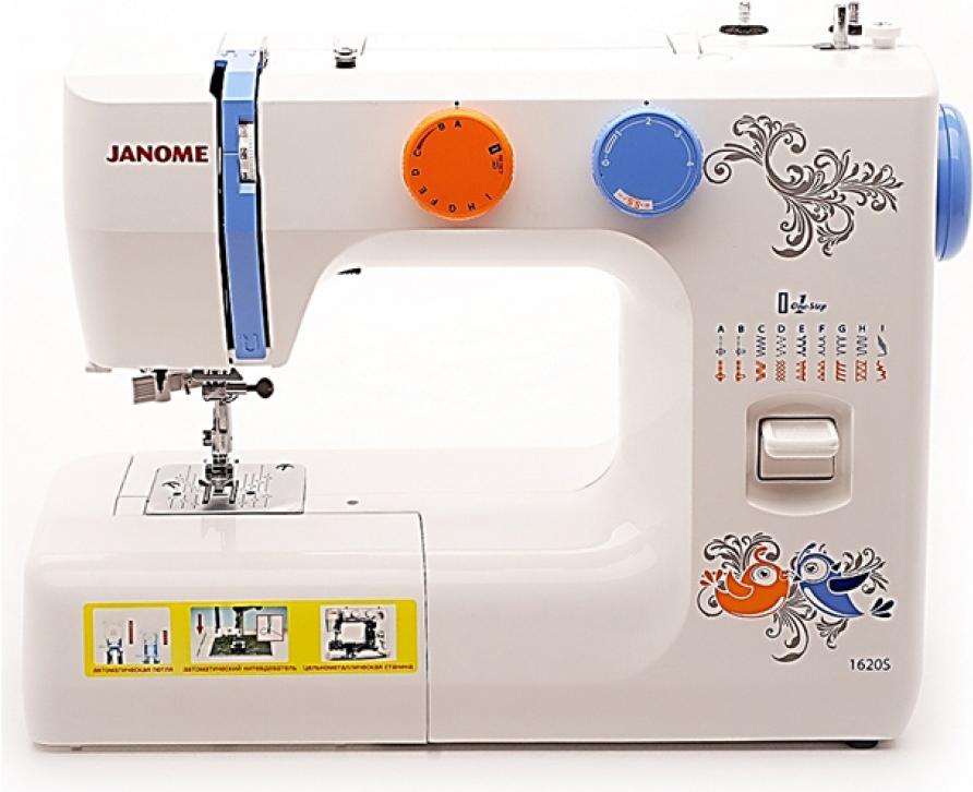 

Швейная машина Janome 1620S белый