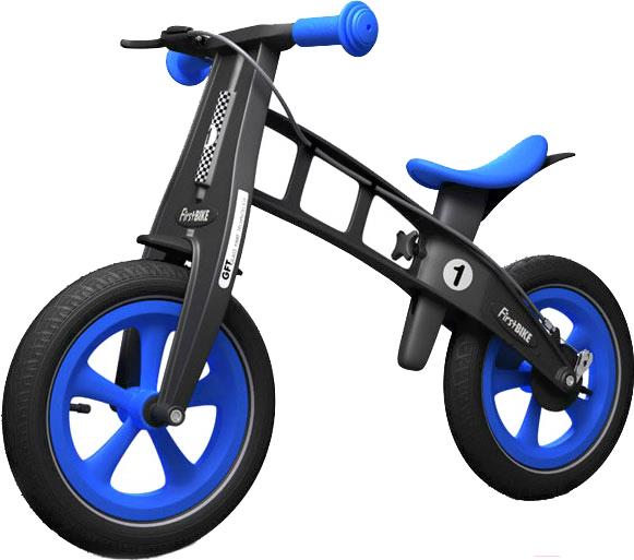 

Беговел FirstBIKE Limited Edition с тормозом синий, Limited Edition с тормозом