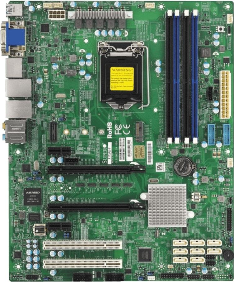 

Материнская плата Supermicro X11SAE-F, X11SAE-F