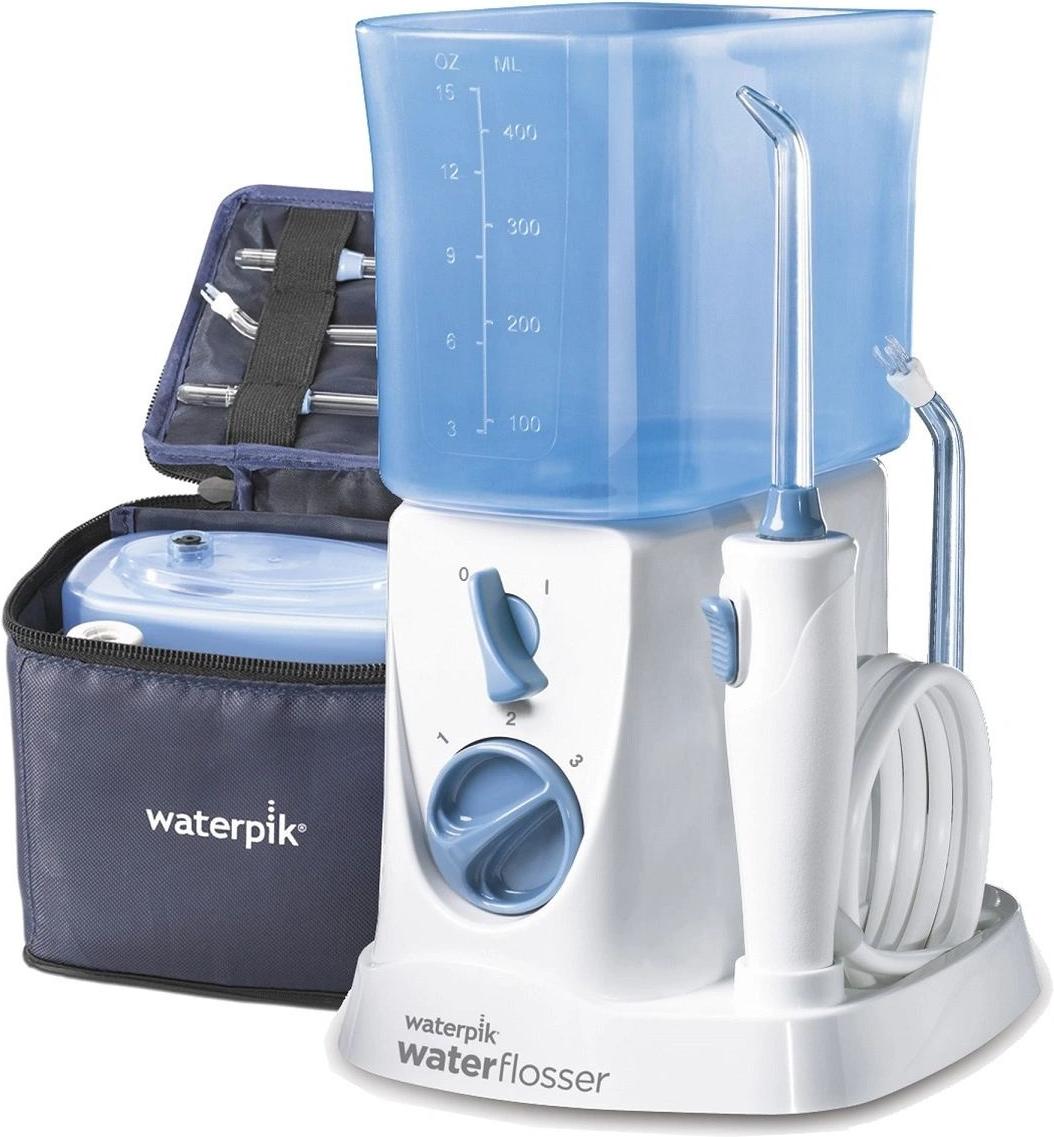 

Ирригатор Waterpik WP-300ЕU белый/голубой [PN20026762], WP-300ЕU