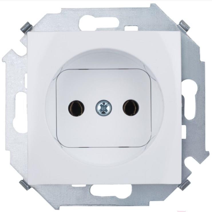 

Розетка Simon 1591431-030 белый