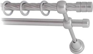 

Карниз Lm Decor Цилиндр 088 2р витой 3.2м сатин, Цилиндр 088 2р витой 16мм 3.2м