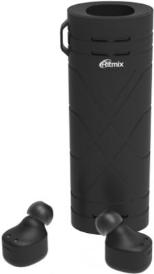 

Наушники-гарнитура Ritmix RH-808BTH Sport TWS (черный), RH-808BTH