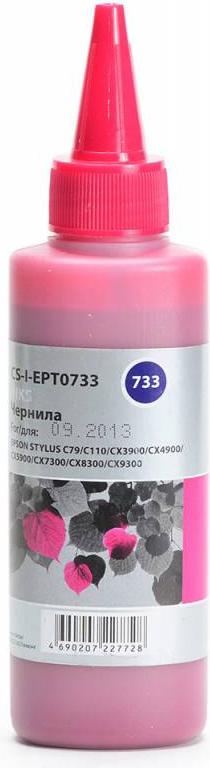

Картридж для принтера и МФУ CACTUS CS-I-EPT0733 Magenta, CS-I-EPT0733