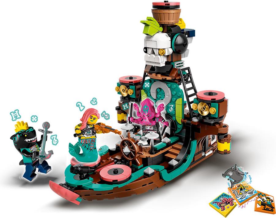 

Конструктор LEGO Vidiyo Корабль Пирата Панка [43114], Vidiyo Корабль Пирата Панка