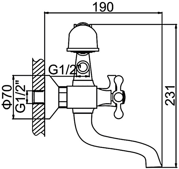 

Смеситель Ledeme L3119С