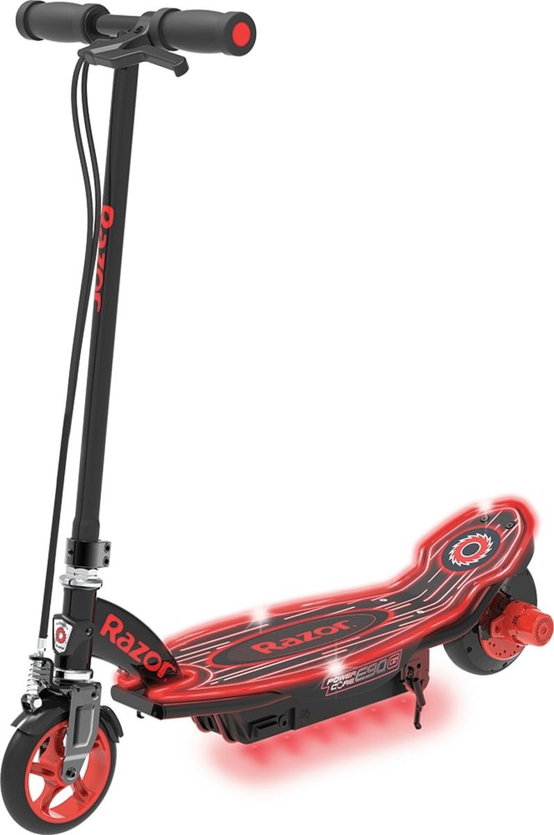 

Электросамокат Razor Power Core E90 Glow Red, Power Core E90 Glow