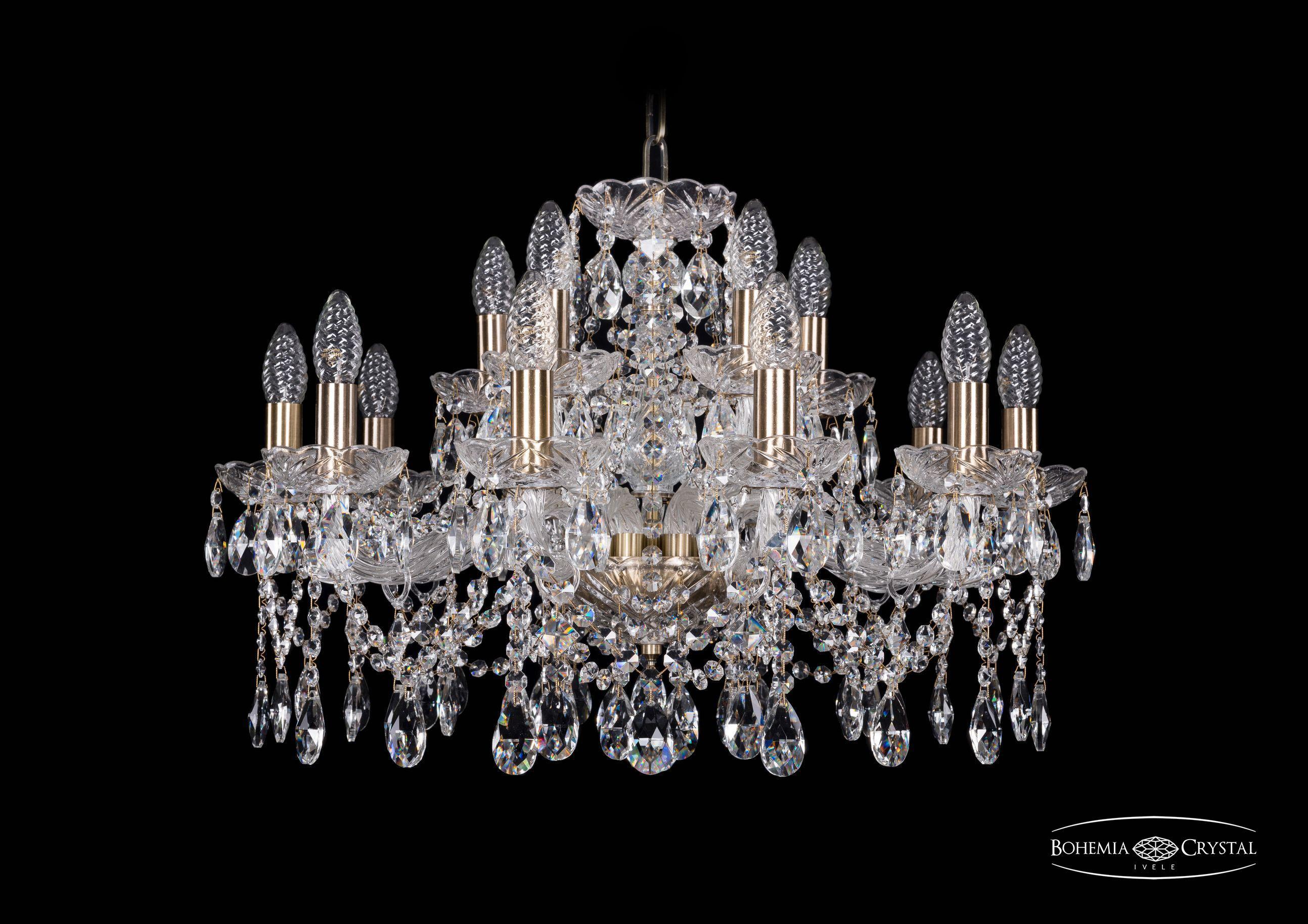 

Подвесная люстра Bohemia Ivele Crystal 1413/10+5/220/Pa