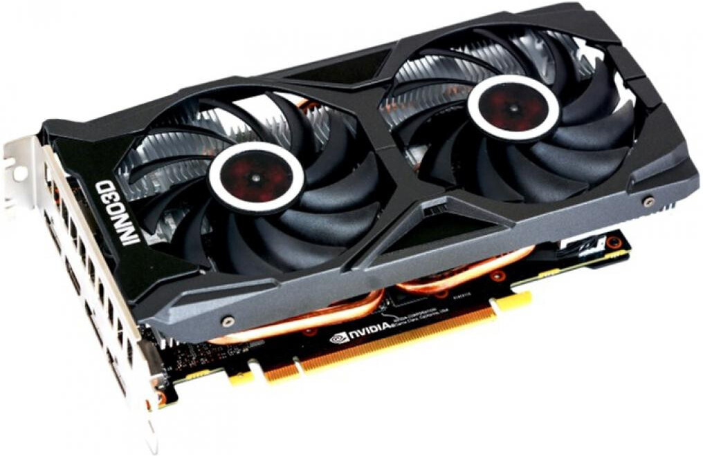 

Видеокарта Inno3D GeForce RTX 2060 Super Twin X2 OC 1470Mhz PCI-E 3.0 8192Mb 14Gbps 256-bit 3xDP HDMI [N206S2-08D6X-1710VA15L], Видеокарта Inno3D GeForce RTX 2060 Super Twin X2 OC 1470Mhz PCI-E 3.0 8192Mb 14Gbps 256-bit 3xDP HDMI N206S2-08D6X-1710VA15L