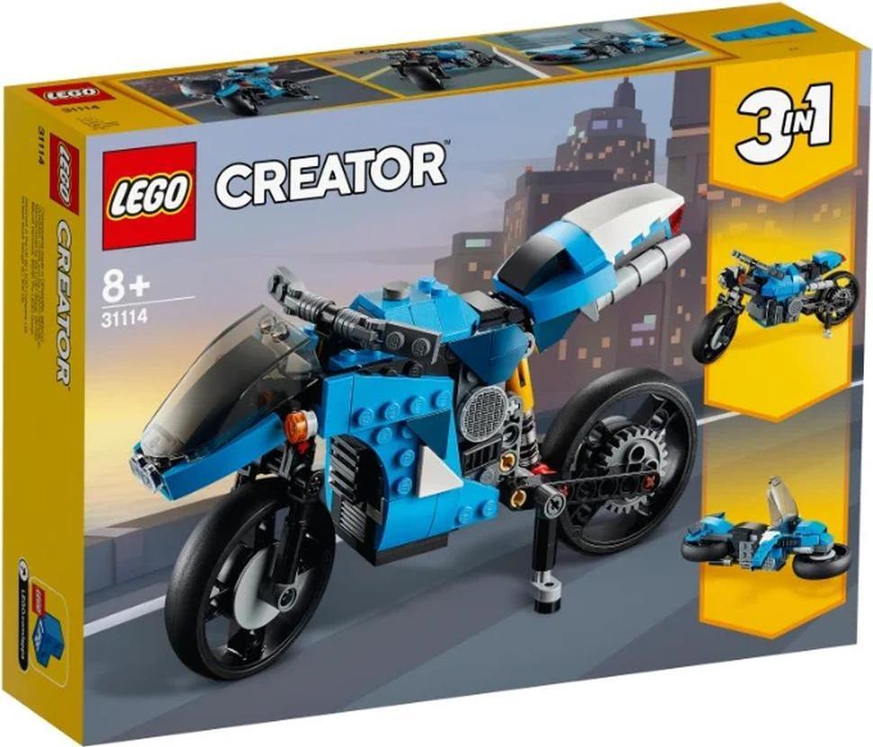 

Конструктор LEGO Creator Супербайк [31114], Конструктор LEGO Creator Супербайк 31114