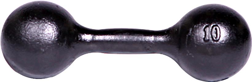 

Гантель цельная MB Barbell литая 10 кг [СГ000000110], литая 10,0 кг