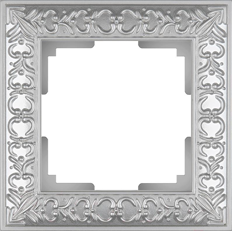 

Рамка для выключателя и розетки Werkel Antik 1 пост WL07-Frame-01 жемчужный [a031782], Antik 1 пост WL07-Frame-01