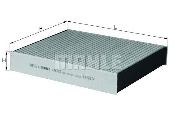 

Салонный фильтр Knecht/Mahle LAK812, LAK812