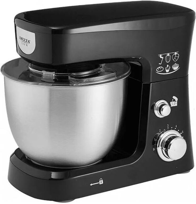 

Миксер Delta LUX DE-7900Р черный, Миксер Delta DE-7900Р черный
