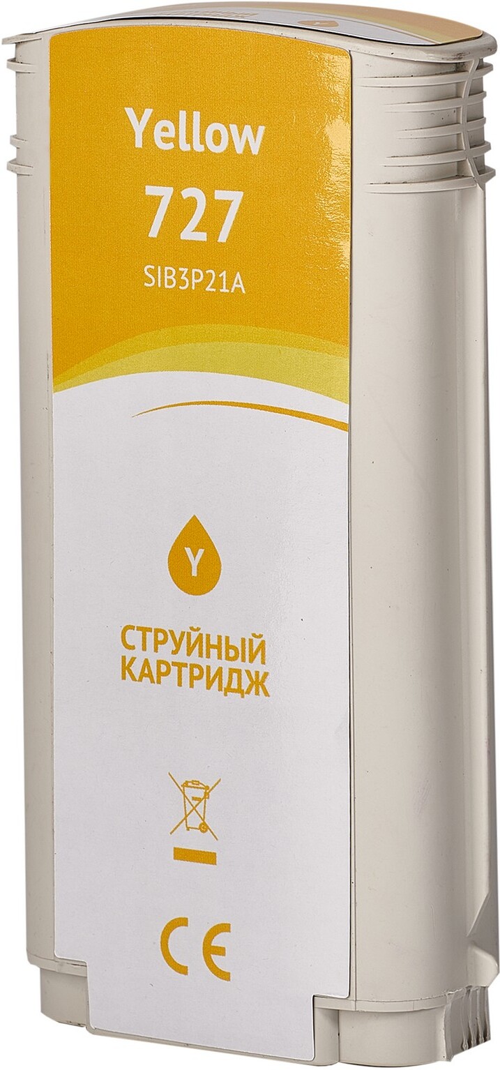 

Картридж струйный Sakura Printing B3P21A №727 Yellow (SIB3P21A)