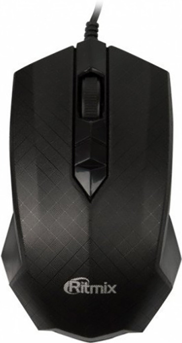 

Мышь Ritmix ROM-202 (черный), Мышь проводная Ritmix ROM-202 Black
