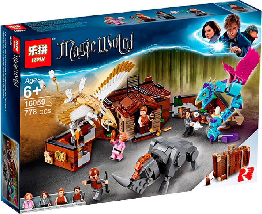 

Конструктор Lepin Чемодан Ньюта Саламандера [16059], Чемодан Ньюта Саламандера