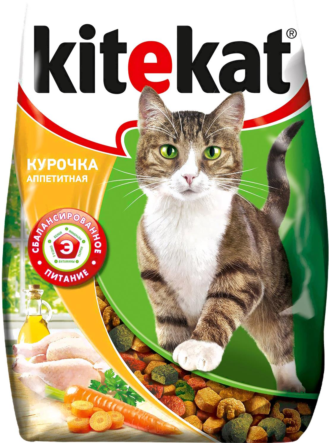 

Корм для кошек Kitekat Аппетитная курочка (350г), Аппетитная курочка 350г