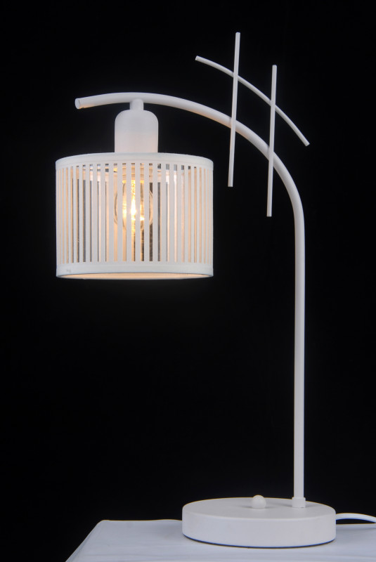 

Настольная лампа Natali Kovaltseva Настольная лампа 1 x E14, 40W, [AMSTERDAM 81053-1T SATIN WHITE], Настольная лампа 1 x E14, 40W,