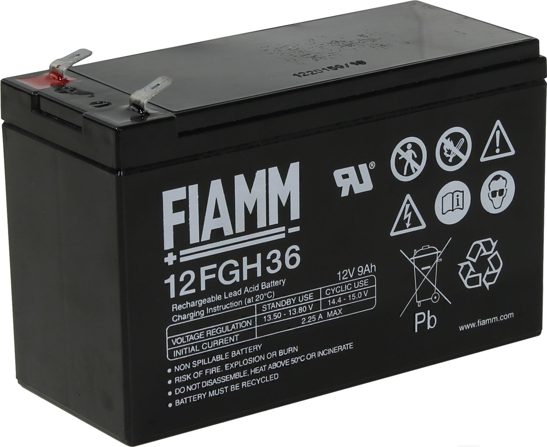 

Аккумулятор для ИБП Fiamm 12 FGH 36 12V/9Ah, 12 FGH 36 12V/9Ah