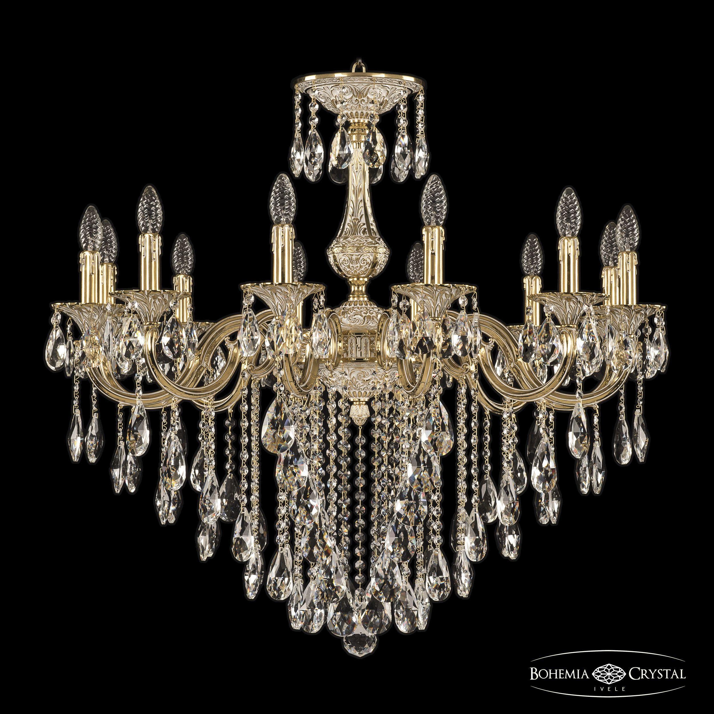 

Подвесная люстра Bohemia Ivele Crystal 72101/12/300 B GW