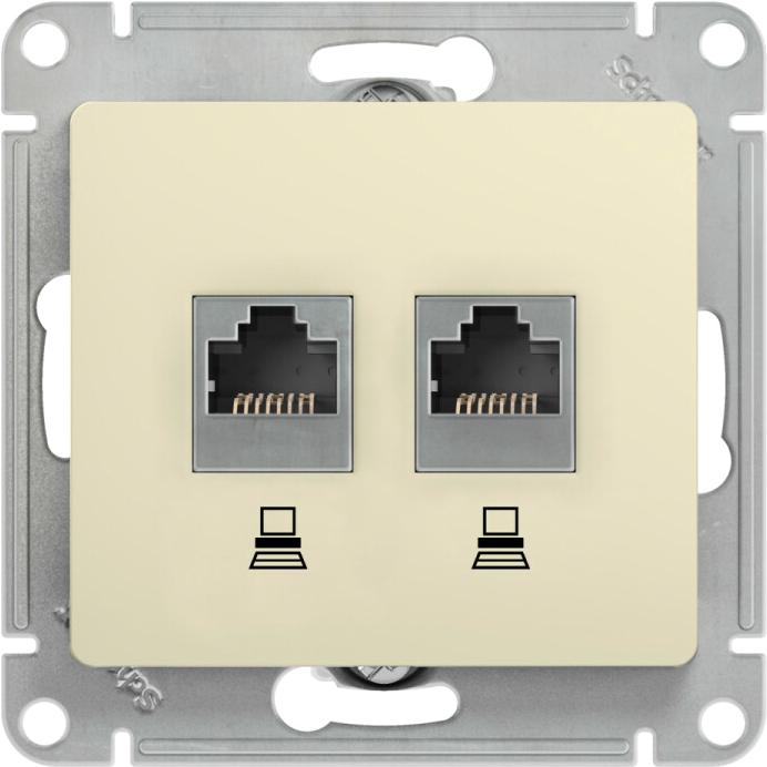 

Розетка Schneider Electric Glossa GSL000285KK, Glossa GSL000285KK