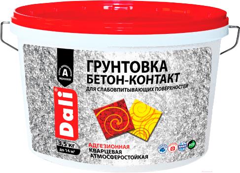 

Грунтовка Dali Бетон-контакт 3.5кг, Бетон-контакт 3.5кг