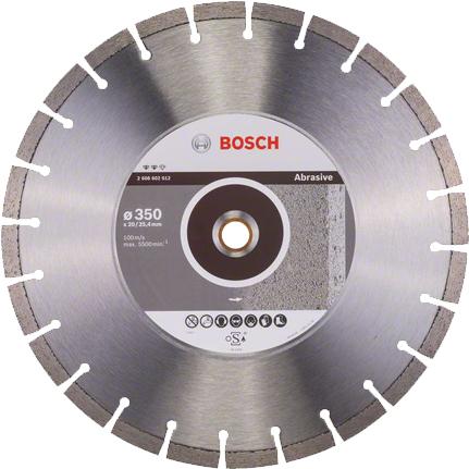 

Алмазный диск Bosch Expert for abrasive 350х20/25.4 мм [2.608.602.612], Expert for abrasive 350х20/25.4 мм