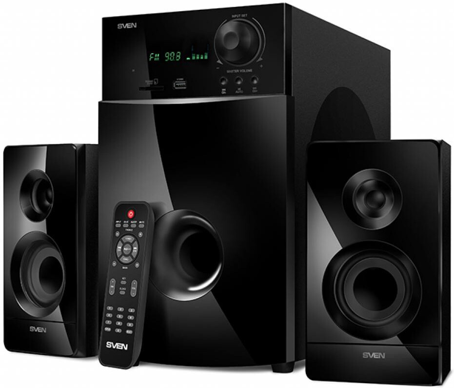 

Акустика SVEN MS-2100, Акустическая система т.м.Sven MS-2100 Black