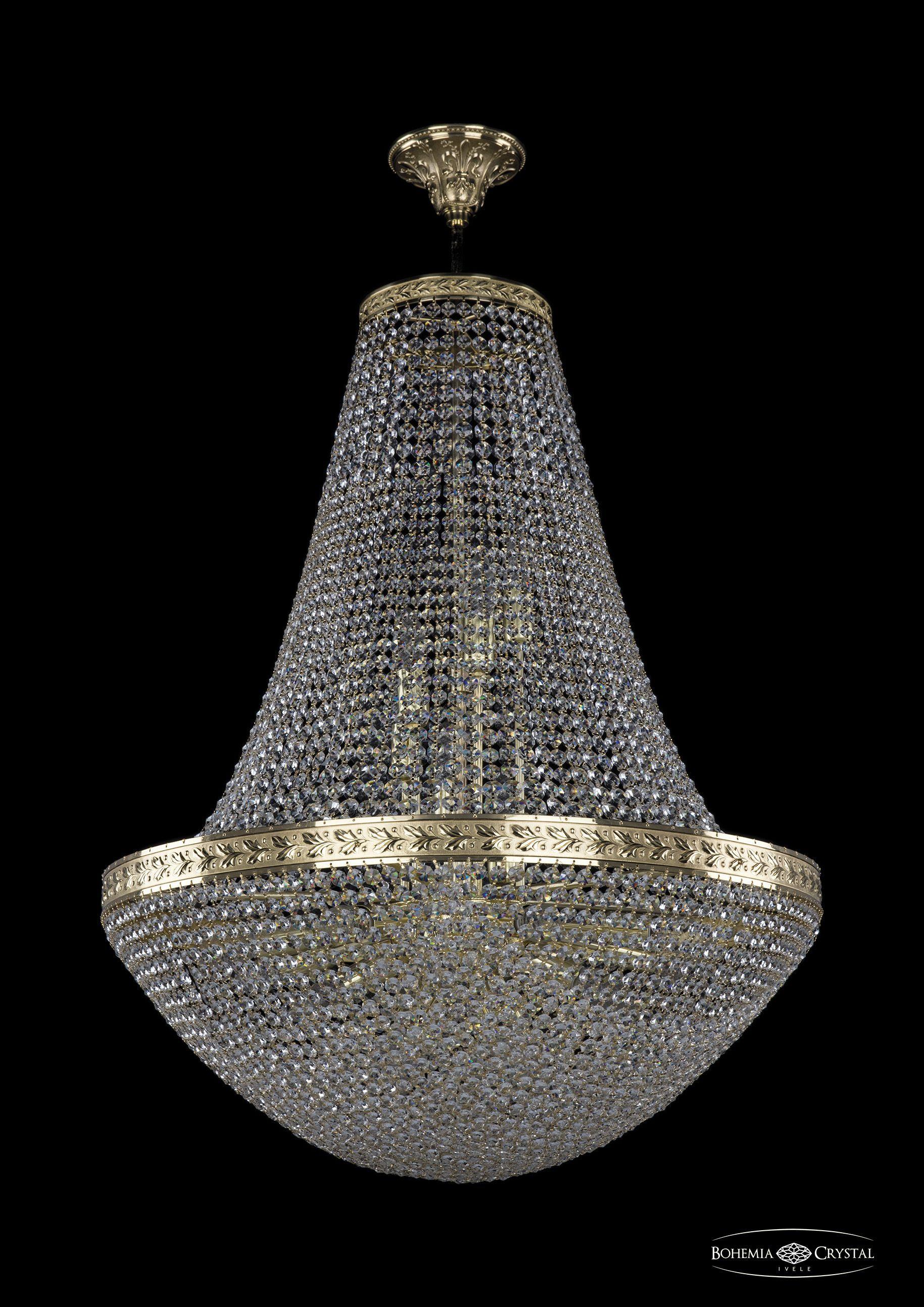 

Люстра на штанге Bohemia Ivele Crystal 19321/H2/70IV G