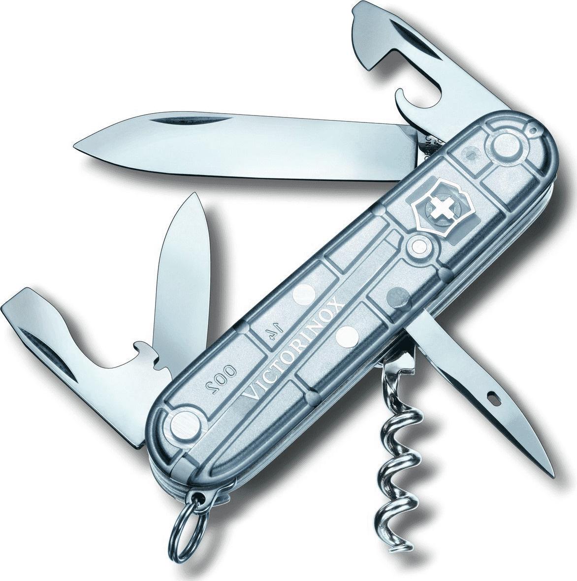 

Туристический нож Victorinox Spartan SilverTech 12 функций серебристый [1.3603.T7], Туристический нож Victorinox Spartan SilverTech 12 функций 1.3603.T7 серебристый
