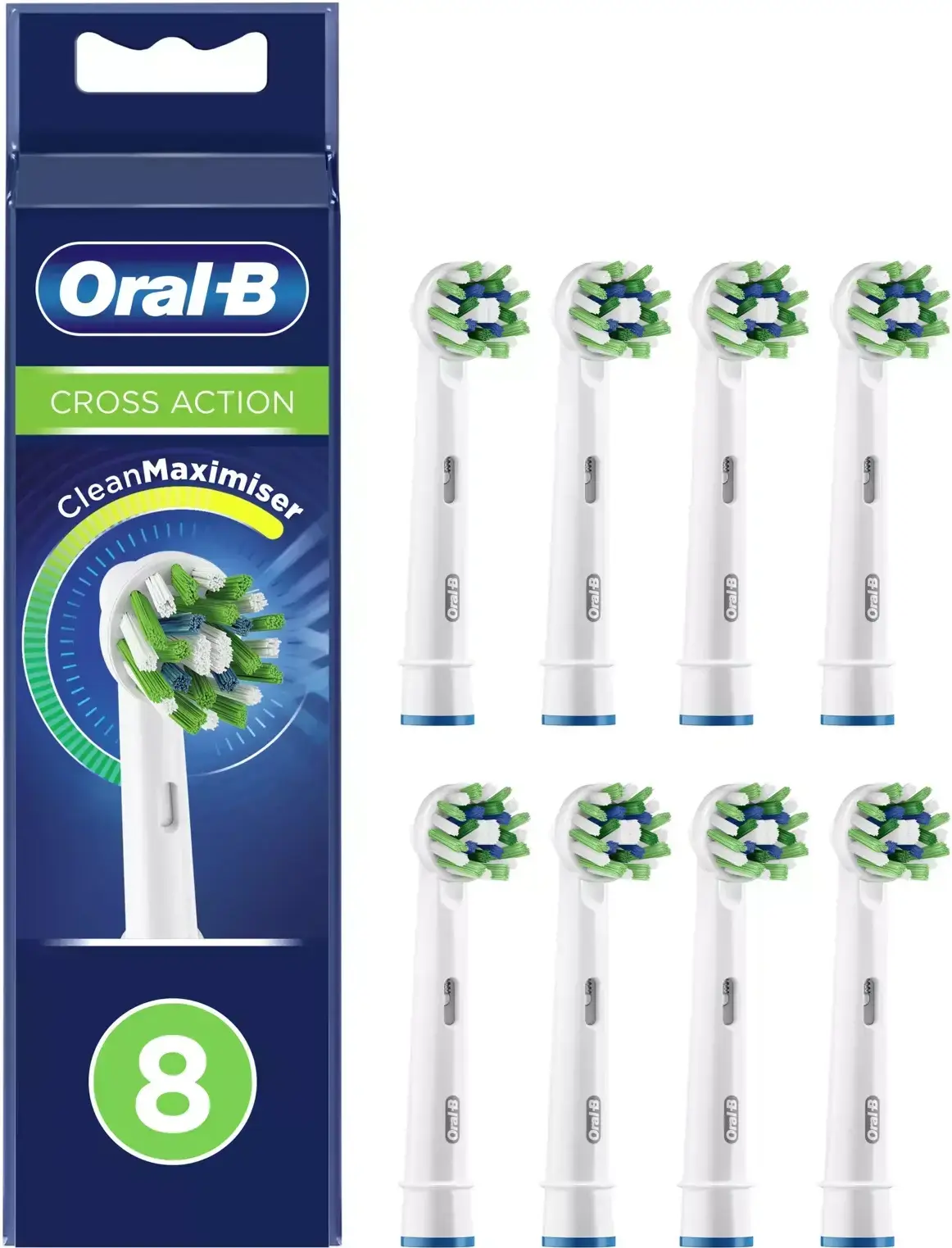 

Насадки для зубных щёток Oral-B CrossAction EB 50-8 (8 шт)