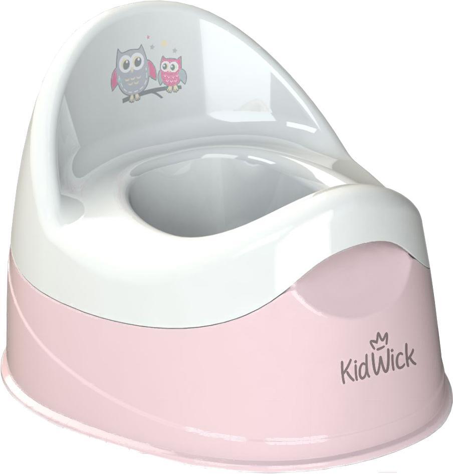 

Горшок детский Kidwick Дуэт розовый/белый (KW100304)
