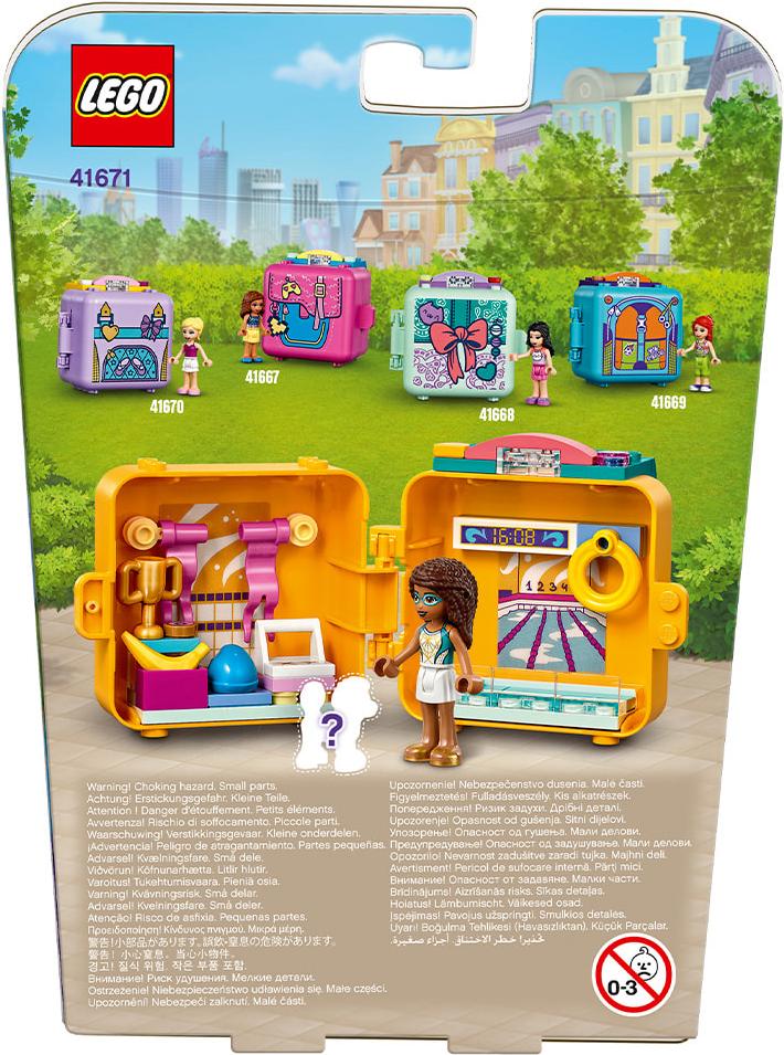 

Конструктор LEGO FRIENDS Кьюб Андреа для плавания [41671], FRIENDS Кьюб Андреа для плавания