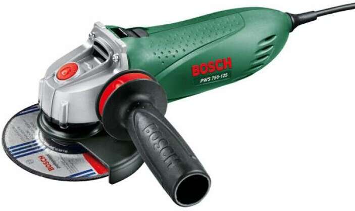 

Угловая шлифмашина Bosch PWS 750-125 [0.603.3A2.40D], Угловая шлифмашина Bosch PWS 750-125 (06033A240D)