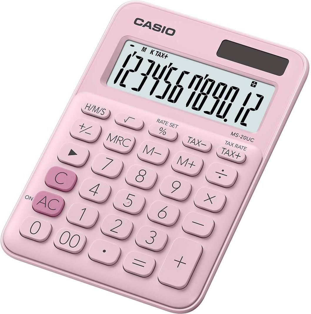 

Калькулятор Casio MS-20UC-PK-S-UC розовый