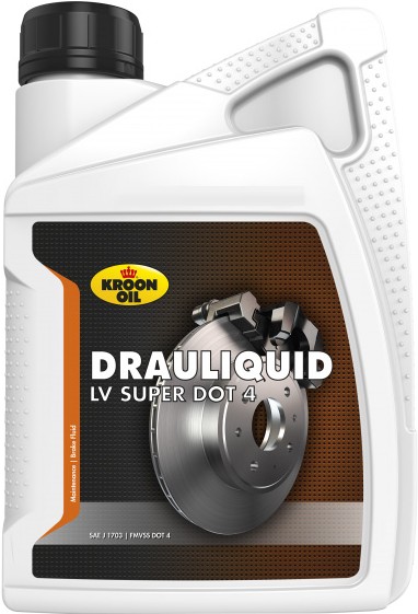 

Тормозная жидкость Kroon-Oil Drauliquid-LV DOT 4 1л (33820)